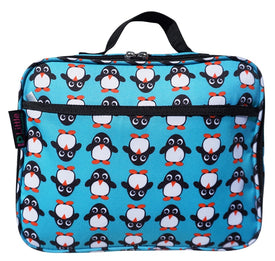 Little Planets Girl / Boy All Over Print Kid School Lunch Box (Penguin)