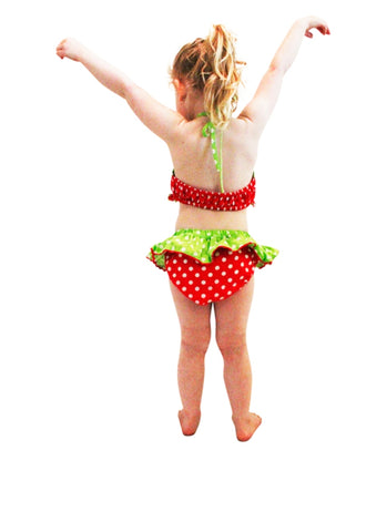 Image of Dana Kids Popsicle Smocked Bikini Swimsuit Girl 18M-4T