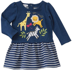 Mud Pie Go Wild Safari Toddler Dress 12-18M