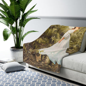 Minky Sherpa Fleece Blanket, Custom Quote Blanket,  Adult Big Kids Blanket, Birthday Gift Blanket, Personalized Blanket, Message Blanket