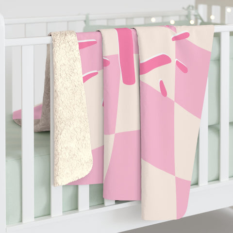 Personalized Birthday Baby Blanket, 11th Birthday Girl Blanket, Pink Birthday Blanket, Blanket for Girl for Daughter, Birthday Gift