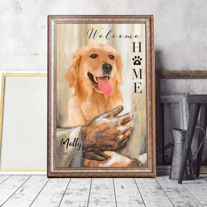 USA MADE Personalized Pet Memorial Gifts, Gifts To Remember A Pet, Custom Pet Memorial God Welcome Home