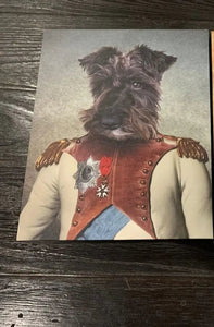 USA MADE Personalized Pet Portrait on Canvas, Poster or Digital Download | Baron D. Zert - Renaissance Inspired Custom Pet Portrait Canvas|
