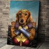 The Wonder Paw Custom Pet Portrait Purrsonalize