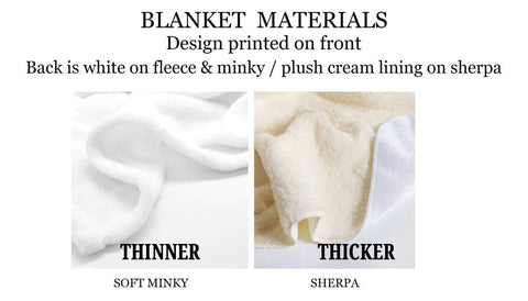 Image of USA MADE Personalized Pet Blanket | Personalized Dog Blankets with Names, Customized Pet Memorial Blankets with Photo, Pet Photo Throw, Dog