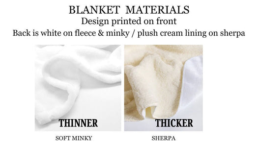 USA MADE Personalized Pet Blanket | Personalized Dog Blankets with Name, Custom Blanket with Photo of Pet, Pet Photo Throw, Dog Cat Mom Dad